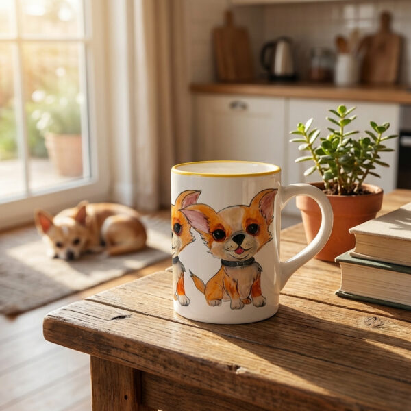 Mug with Chihuahua