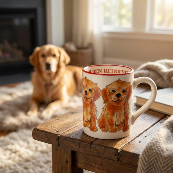 tazza-golden-ambientata-ok Mug with Golden Retriever