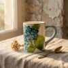 Mug with hydrangeas