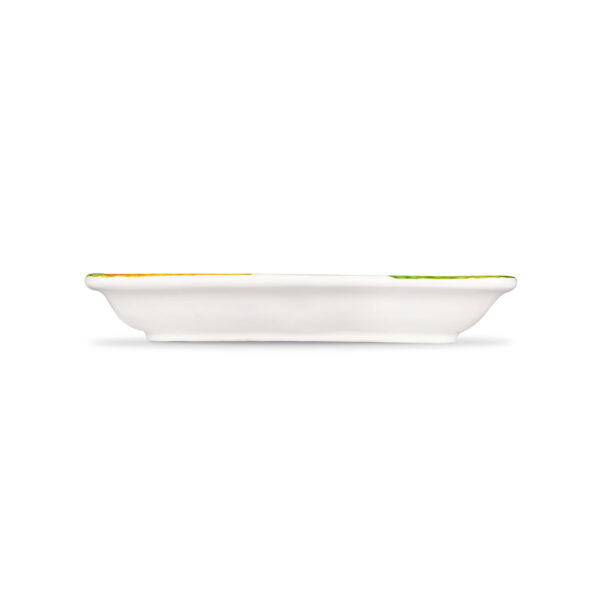 vaschetta-limoni-rilievo Rectangular ceramic bowl decorated with embossed lemons