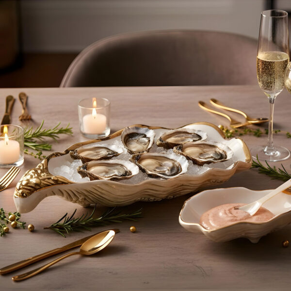 Medium gold oyster