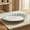 Riviera light blue serving tray
