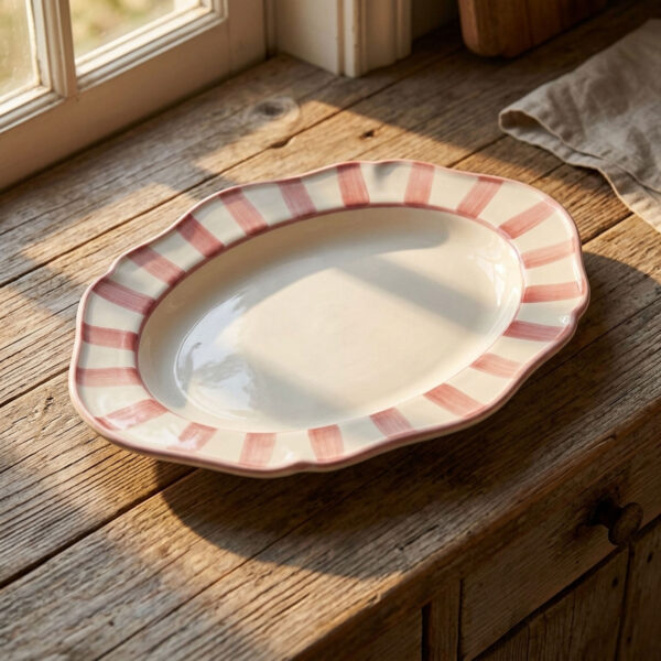 Riviera pink serving tray Riviera pink serving tray
