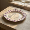 Riviera purple serving tray